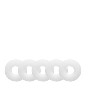 Modern House Sogn packning 2,6 cm 5-pack vit