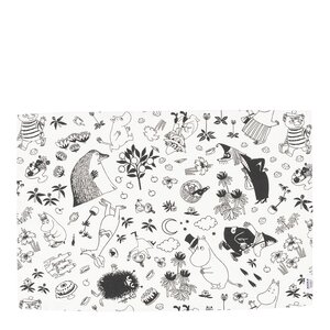 MoominArabia Mumin bordstablett 31x46 cm offwhite  