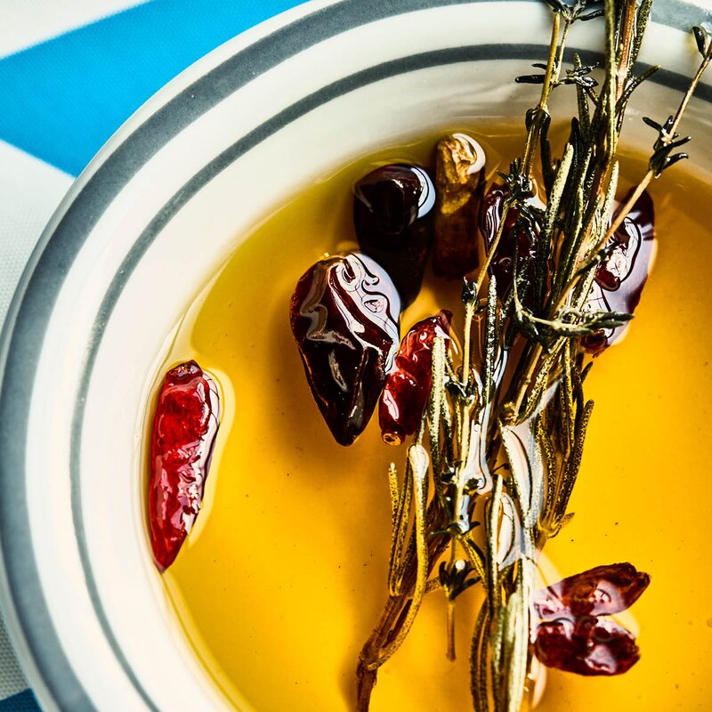 Nicolas Vahé Presentask Pizza Kit kryddsalt och olja