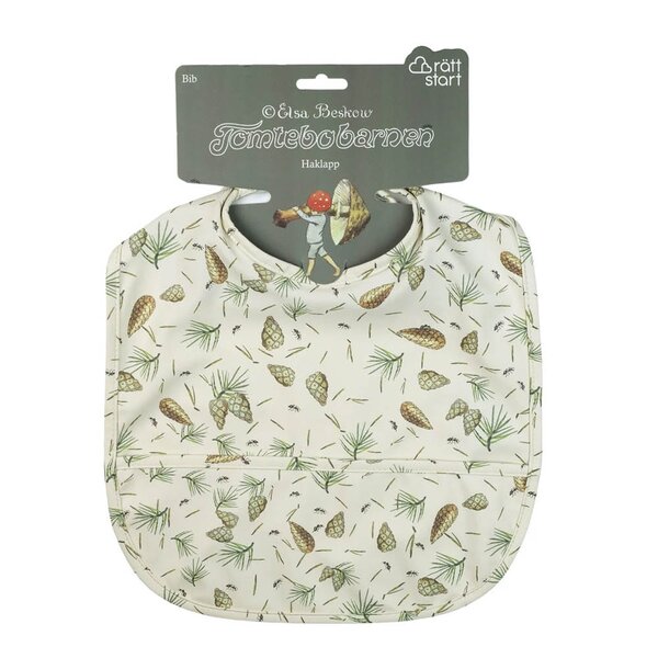 Rätt Start Elsa Beskow haklapp Tomtebobarnen