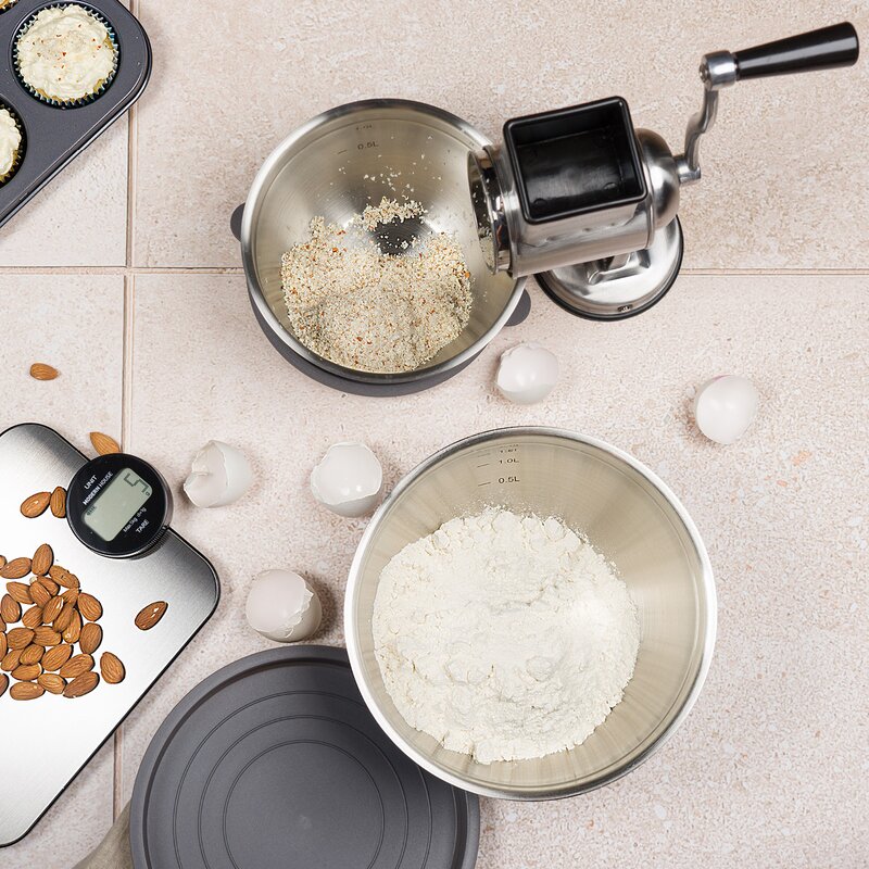 Modern House bAYk Traditionell Mandelkvarn Blank