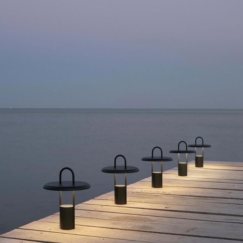 Stelton Pier LED-lampa Svart