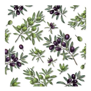 Ambiente Servett 33x33 cm 20-pack Olives All Over