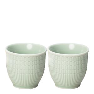 Rörstrand Swedish Grace Äggkopp 4 cl 2-pack Äng