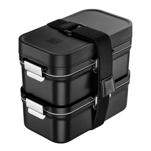 Zwilling Fresh & Save Bento matlåda set 0,8 L 2 delar svart