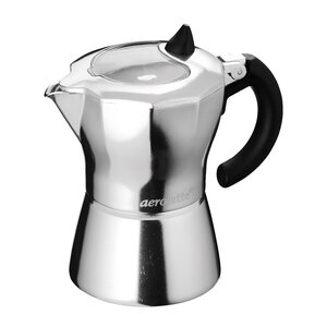 Aerolatte Mokabryggare 3 koppar aluminium