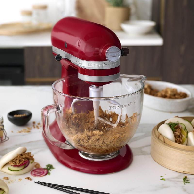 KitchenAid Artisan Köksmaskin 4,8 + 3 L Röd