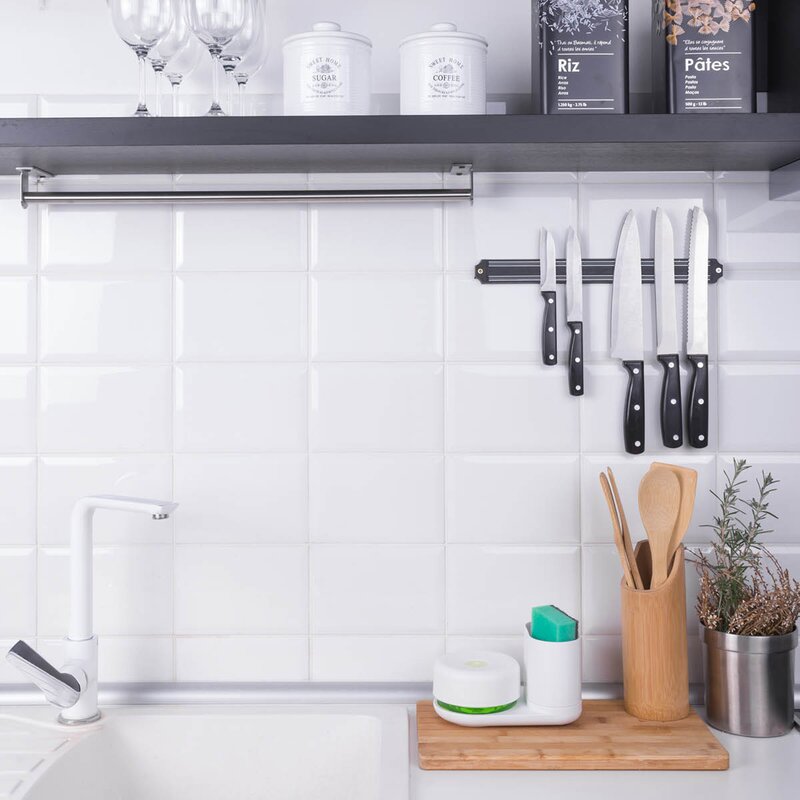 Bosign Do-Dish diskmedelspump & diskställ 11 cm vit