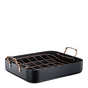 Modern House Black Copper revbensform med galler 8,5 L svart/koppar