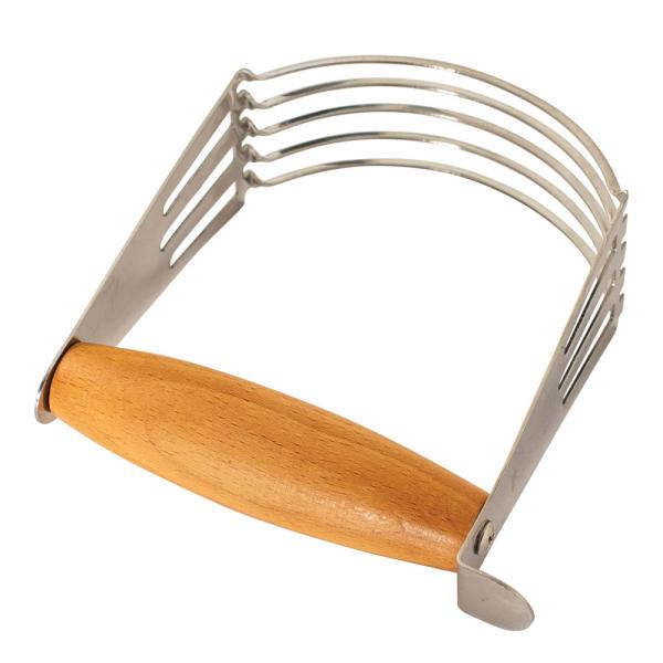 Degblandare med trähandtag