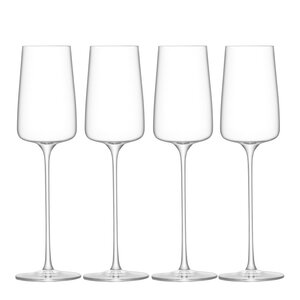 LSA International Metropolitan champagneglas 23 cl 4-pack