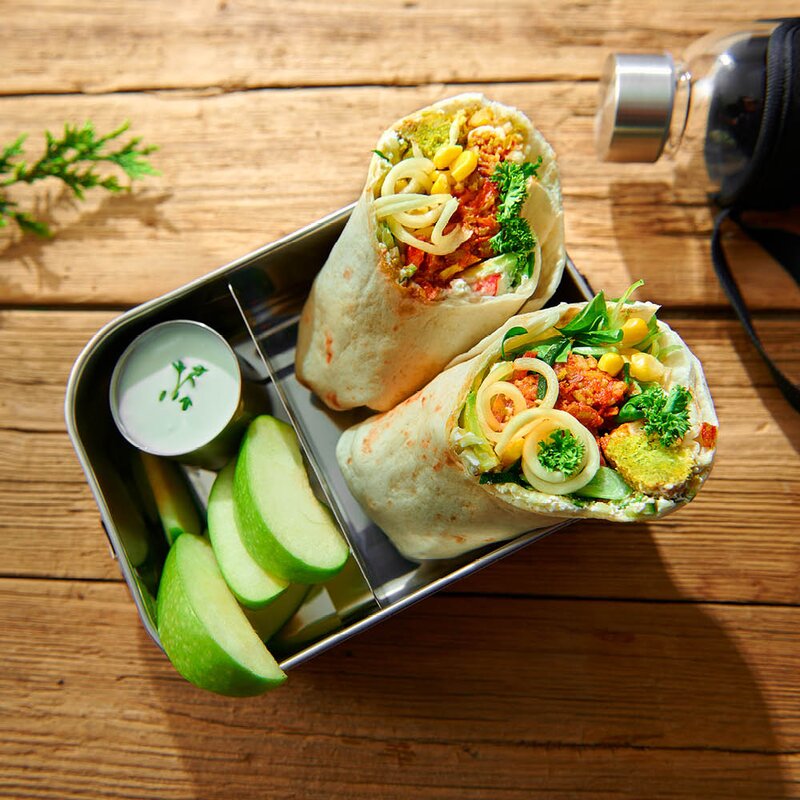 Lurch Snap matlåda 0,8 L rostfritt stål