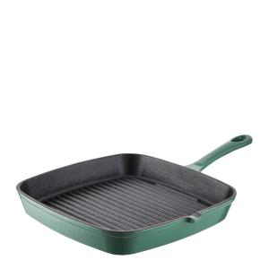 Barbary&Oak Grillpanna Gjutjärn 23 cm Grön