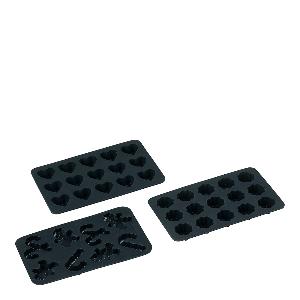 Blomsterbergs Chokladform Silikon 3-pack Grå