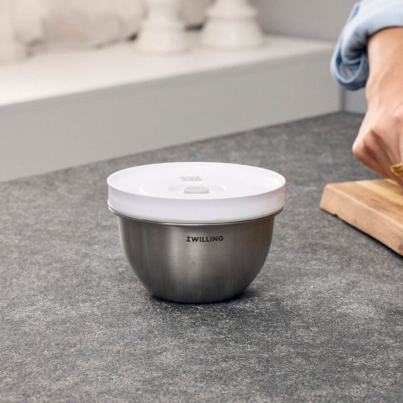 Zwilling Fresh & Save vakuumskål S med lock 0,3 L 12 cm rostfritt stål
