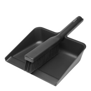 Brabantia Sinkside sopborste med skyffel mörkgrå