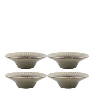 House Doctor Pleat Äggkopp 4-pack Grå/Brun