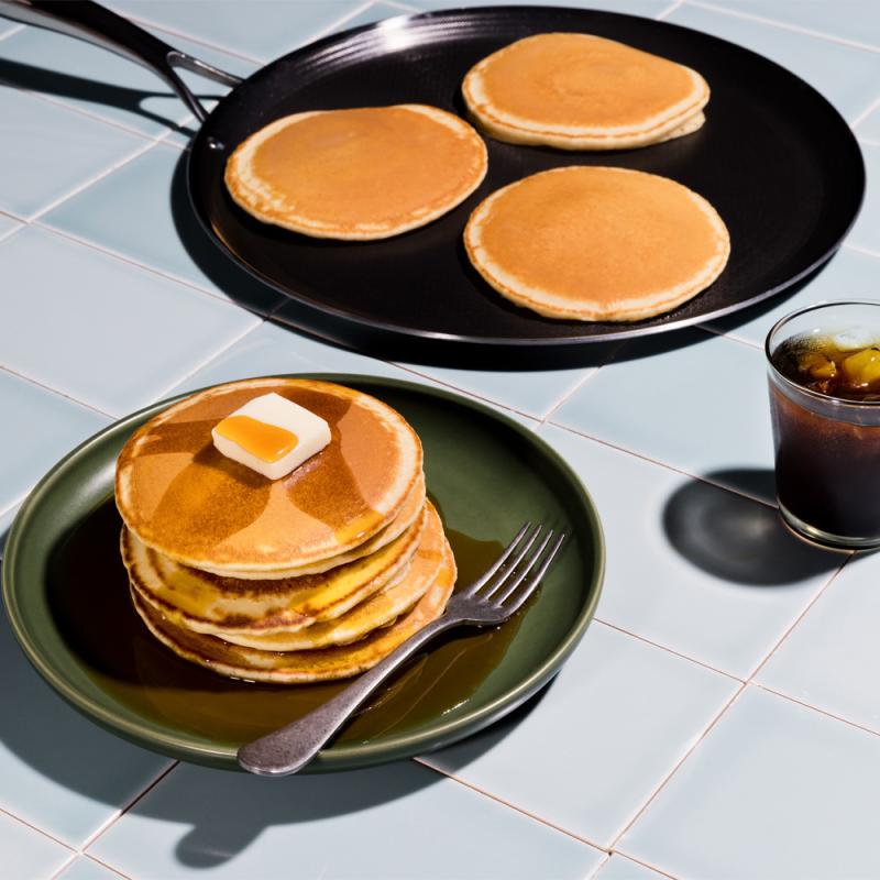 Hexclad Hybrid Pannkakspanna 30 cm Silver/Svart