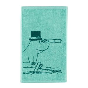 MoominArabia Mumin handduk 30x50 cm Muminpappan blågrön