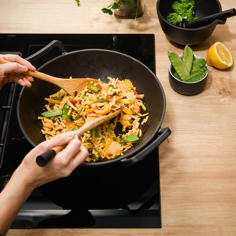 Maku Wokpanna i gjutjärn 30 cm 3,5 L