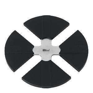 AdHoc Flex Bordsunderlägg 3,8x15 cm Svart