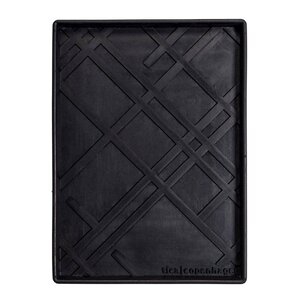 Tica Copenhagen Lines skobricka liten 28x38x3 cm svart