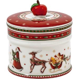 Villeroy & Boch Winter Bakery Delight kakbox liten 420 ml röd/multi