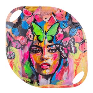 Carolina Gynning Bricka med handtag 38 cm coming back to Life