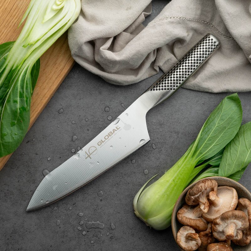 Global Orientalisk kockkniv G-4/AB 18 cm 40-årsjubileum