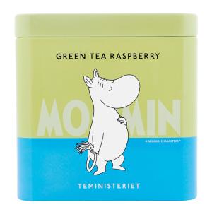 Teministeriet Mumin teburk grönt te hallon 250 g