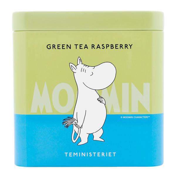 Mumin teburk grönt te hallon 250 g