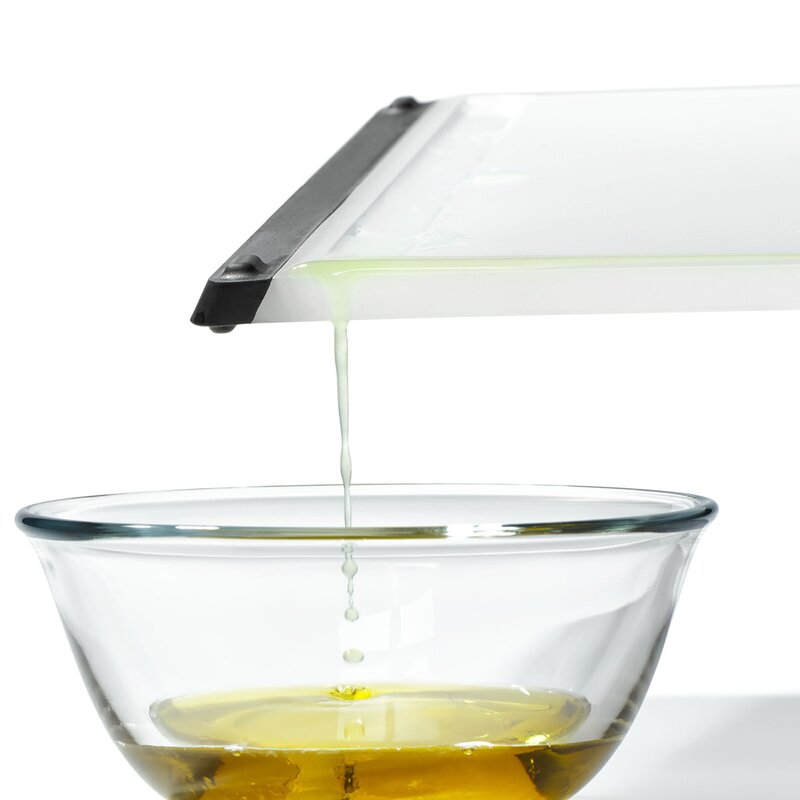 Oxo Skärbräda 38 cm vit/svart
