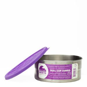 ECOlunchbox Seal Cup Rund burk Jumbo 18 cm Lila