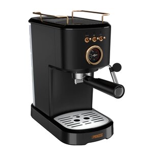 PRINCESS Manuell espressomaskin 1,2 L 1100W rostfritt stål