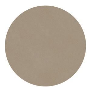 LIND DNA Nupo Circle Glasunderlägg 10 cm Clay Brown