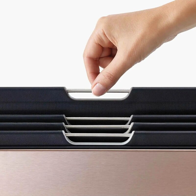 Joseph Joseph Folio Steel Skärbräda Set 35,5x26,5 cm Rosé guld