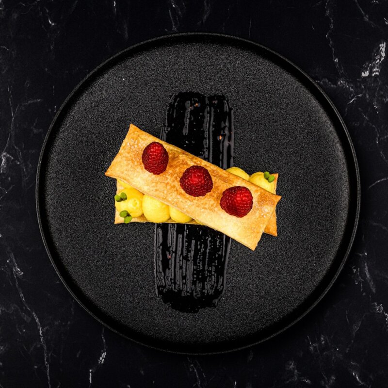 Plate It Dekorationspensel / Bakpensel 2 delar stål/grå