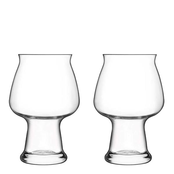 Birrateque Ölglas/Ciderglas 50 cl 2-pack Klar