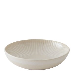 Tell Me More Granada djup tallrik 22 cm creme