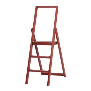 Design House Stockholm Trappstege i ek 45x132 cm röd