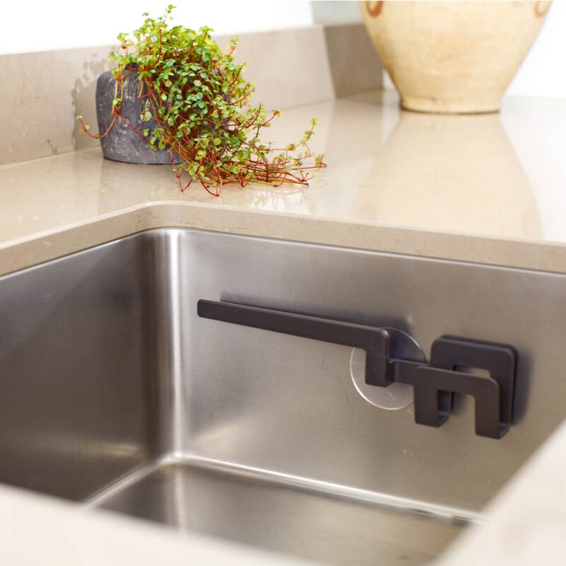 Bosign Do-Dish hållare för disktrasa/svamp 24 cm grafitgrå