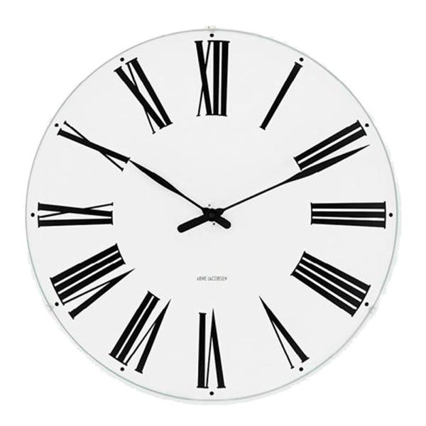 Arne Jacobsen Roman Väggur 16 cm Vit