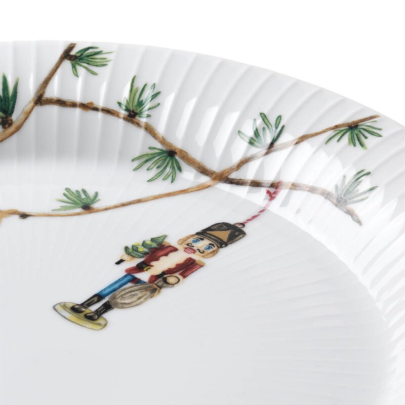 Kähler Hammershøi Christmas tallrik 27 cm 2-pack vit