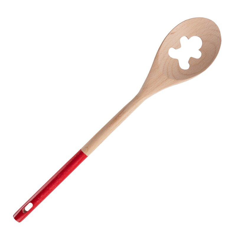 Martinex Träslev med hål 33,5 cm + silikonstöd gåvoset