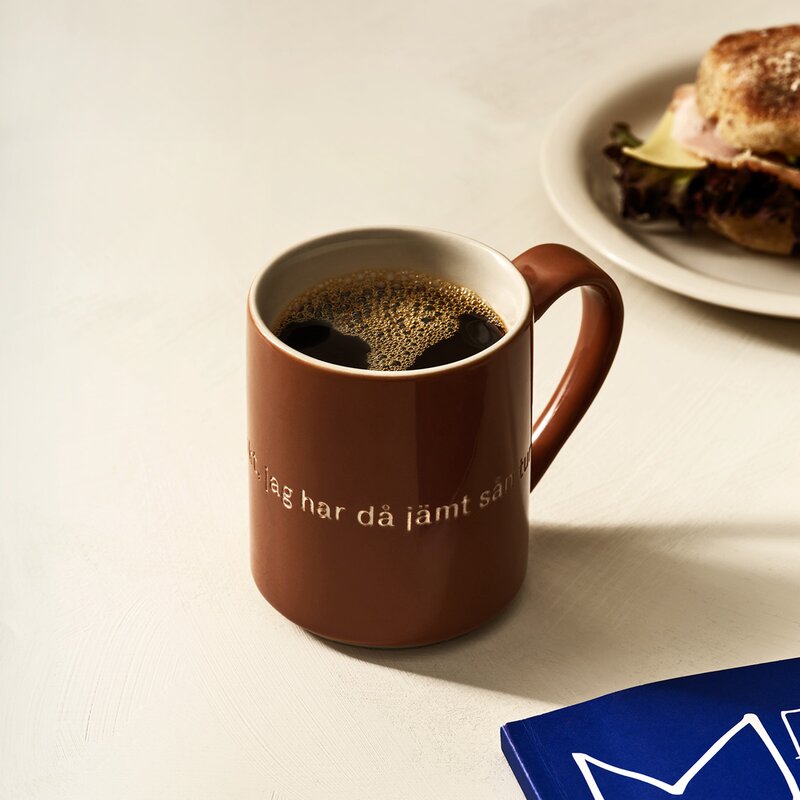 Design House Stockholm Astrid Lindgren Mugg ja, det är inte klokt, jag har då.. Brun
