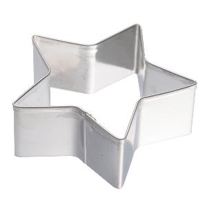 Modern House bAYk Pepparkaksform Stjärna Silver