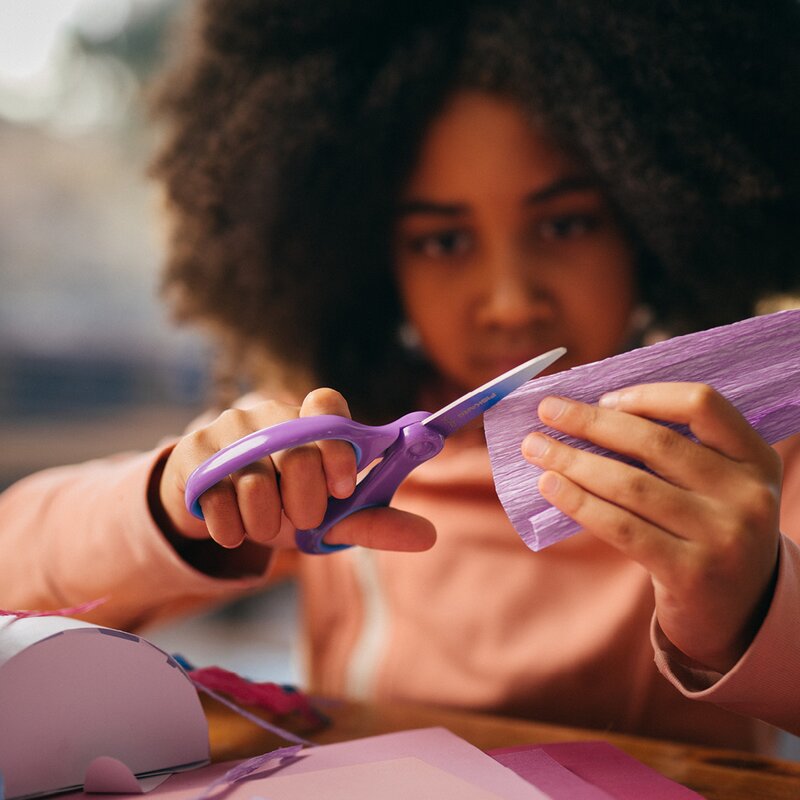 Fiskars Barnsax 8+ år 15 cm flerfärgad lila