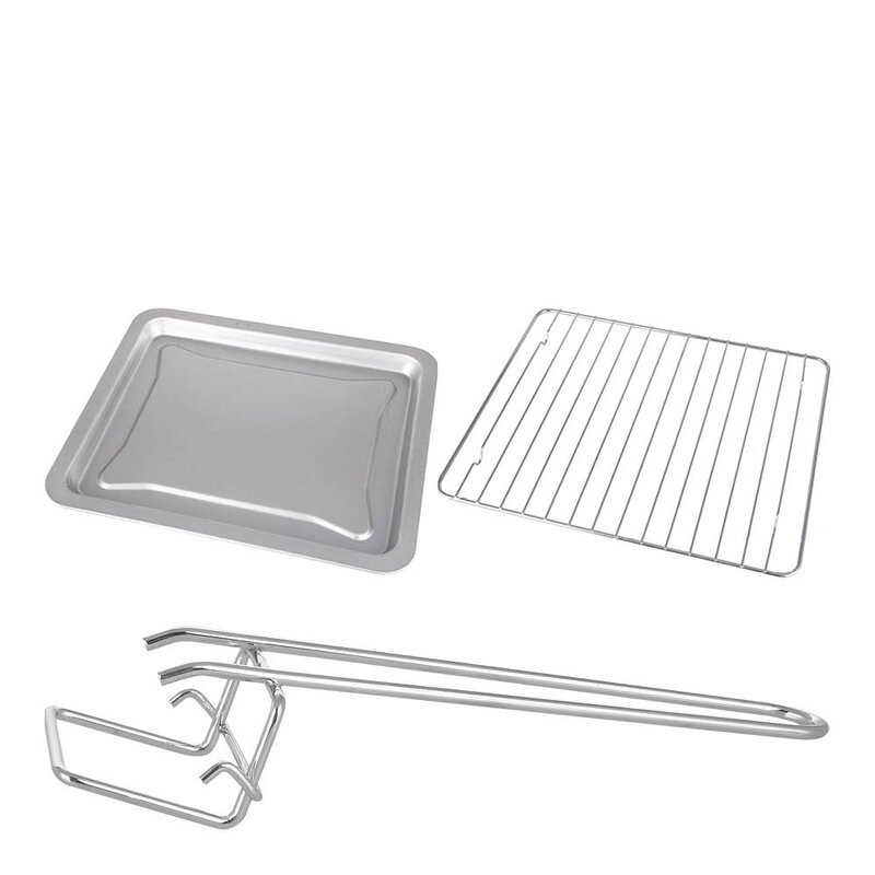 EMERIO Ugn med två kokplattor 3200W 32 L svart