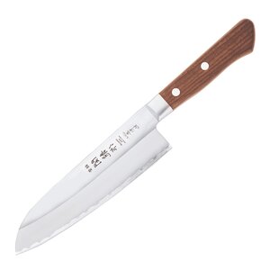 Sekiryu Wood santokukniv 16,5 cm silver