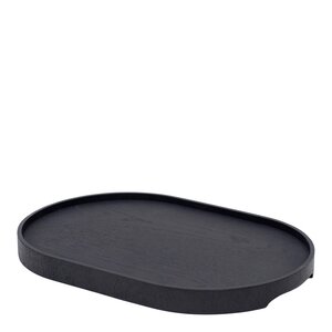 Bosign CurveLine serveringsbricka anti-slip 39x26 cm svart